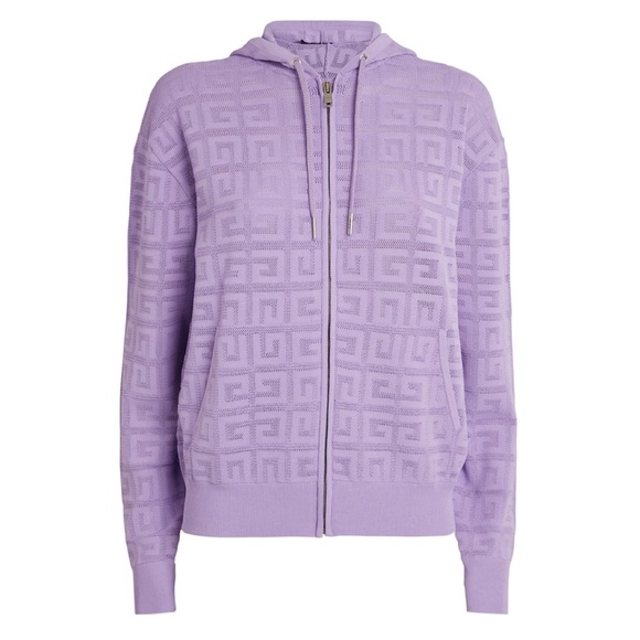 Givenchy 4G Logo Zip-Up Hoodie, Size L - Picture 1 of 14